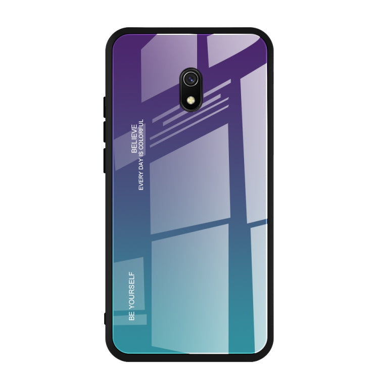 Custodia in vetro colorato per Vivo Y17