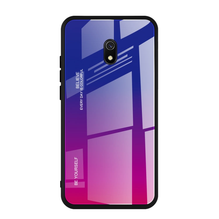 Custodia in vetro colorato per Vivo Y17
