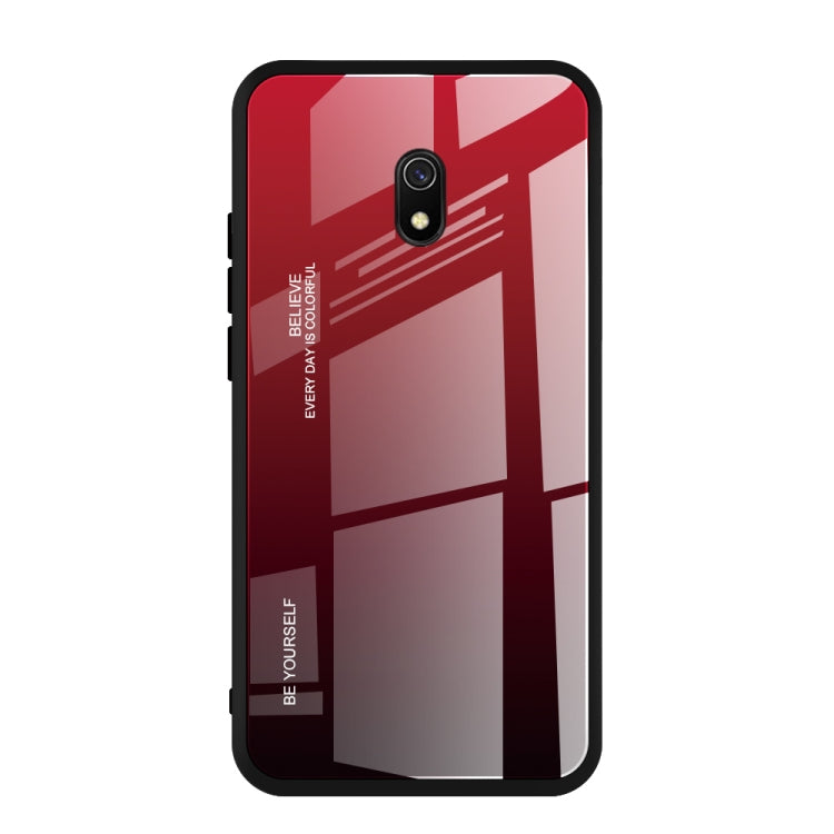 Custodia in vetro colorato per Vivo Y17