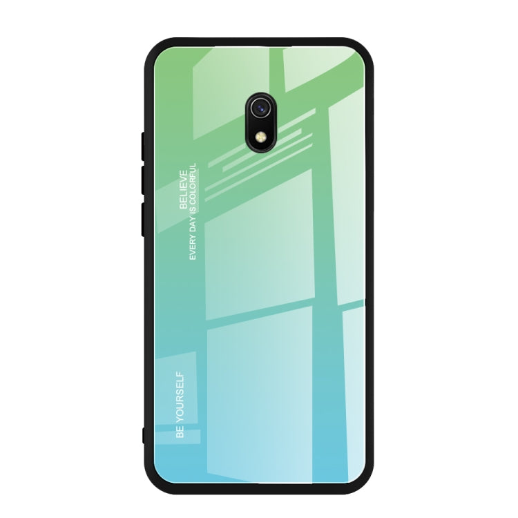 Custodia in vetro colorato per Vivo Y17