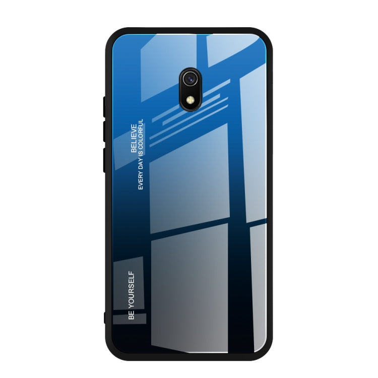 Custodia in vetro colorato per Vivo Y17