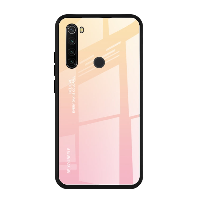 Custodia in vetro colorato per Vivo Y17