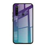 Custodia in vetro colorato per Vivo Y17