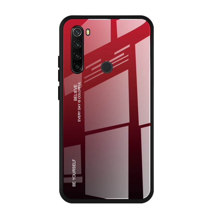 Custodia in vetro colorato per Vivo Y17