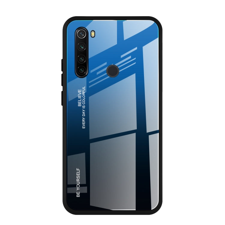 Custodia in vetro colorato per Vivo Y17