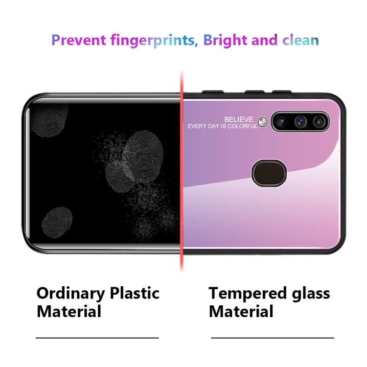 Custodia in vetro sfumato per Samsung Galaxy A10 A30 A8s