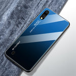 Custodia in vetro sfumato per Samsung Galaxy A10 A30 A8s