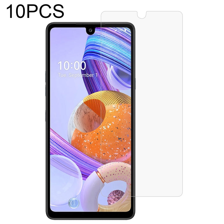 10 pellicole in vetro temperato da 0,26 mm 9H 2,5D, For LG G7 Fit (10 PCS), For LG G7 One (10 PCS), For LG K71 (10 PCS), For LG Q Stylo 4 (10 PCS), For LG Q Stylus (10 PCS), For LG Style3 L-41A (10 PCS), For LG Stylo 4 (10 PCS), For LG V35 ThinQ (10 PC...
