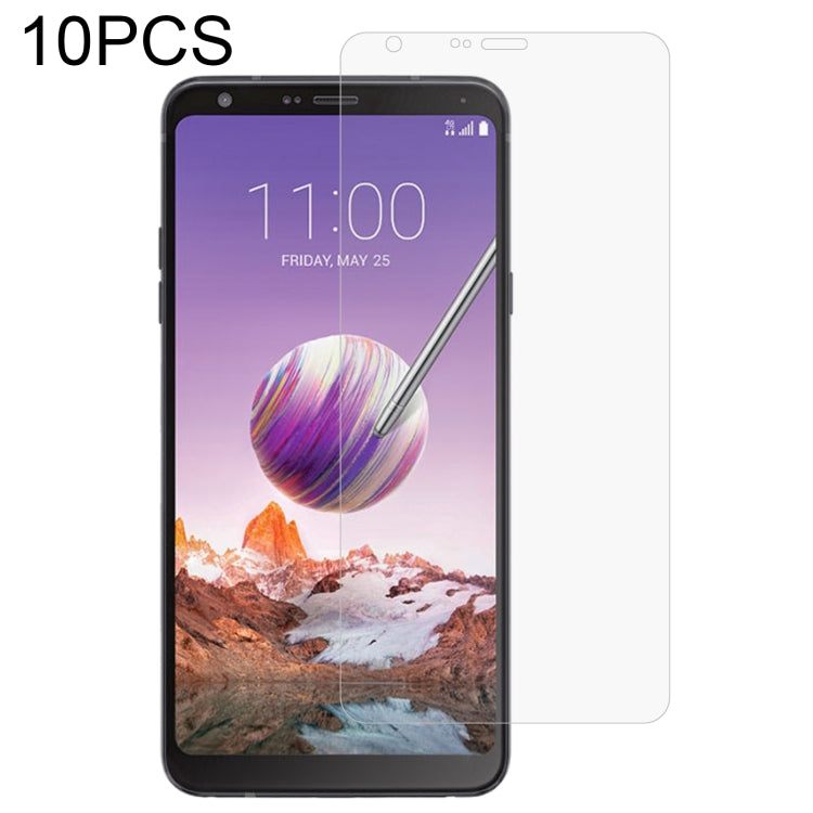 10 pellicole in vetro temperato da 0,26 mm 9H 2,5D, For LG G7 Fit (10 PCS), For LG G7 One (10 PCS), For LG K71 (10 PCS), For LG Q Stylo 4 (10 PCS), For LG Q Stylus (10 PCS), For LG Style3 L-41A (10 PCS), For LG Stylo 4 (10 PCS), For LG V35 ThinQ (10 PC...