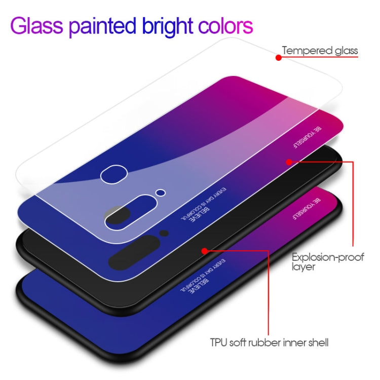 Custodia in vetro sfumato per Samsung Galaxy A50 A60 A70