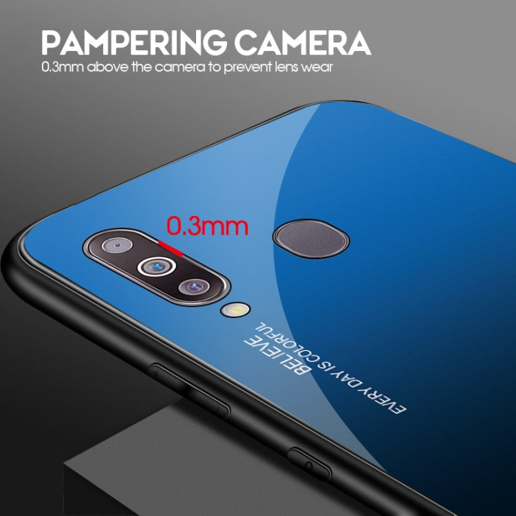 Custodia in vetro sfumato per Samsung Galaxy A50 A60 A70