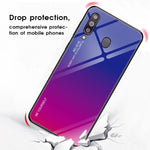 Custodia in vetro sfumato per Samsung Galaxy A50 A60 A70