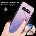 Custodia in vetro sfumato per Samsung Galaxy M10 M30 Note 9