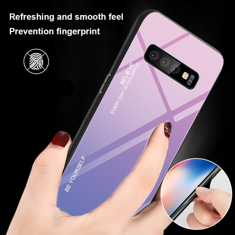 Custodia in vetro sfumato per Samsung Galaxy M10 M30 Note 9