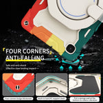 Armor Contrast Colour Silicone + custodia per tablet PC, For Samsung Galaxy Tab A7 Lite, For Samsung Galaxy Tab A7 10.4 T505