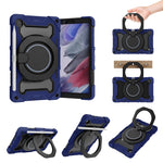 Armor Contrast Colour Silicone + custodia per tablet PC, For Samsung Galaxy Tab A7 Lite, For Samsung Galaxy Tab A7 10.4 T505