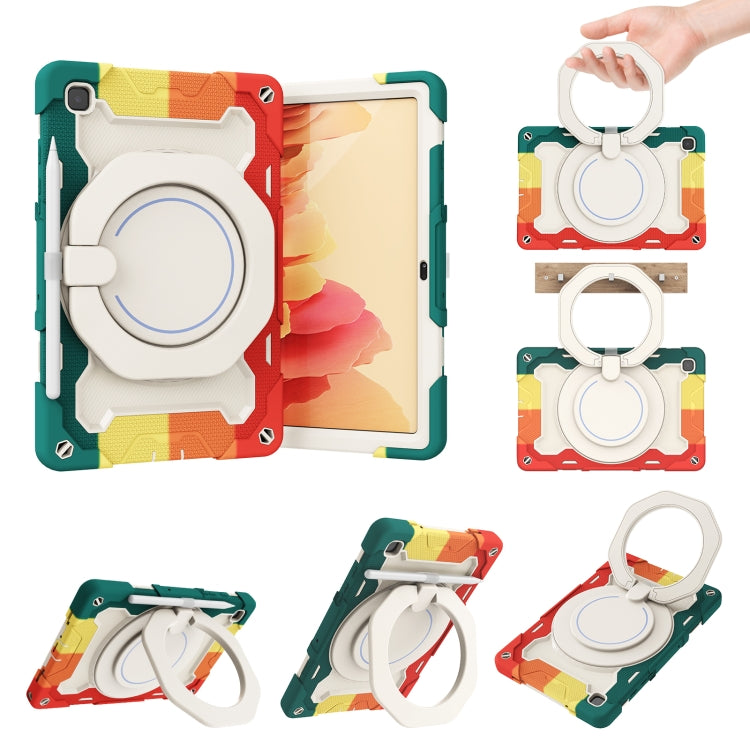 Armor Contrast Colour Silicone + custodia per tablet PC, For Samsung Galaxy Tab A7 Lite, For Samsung Galaxy Tab A7 10.4 T505