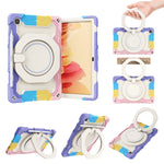 Armor Contrast Colour Silicone + custodia per tablet PC, For Samsung Galaxy Tab A7 Lite, For Samsung Galaxy Tab A7 10.4 T505