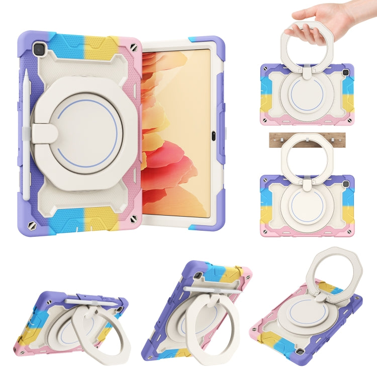 Armor Contrast Colour Silicone + custodia per tablet PC, For Samsung Galaxy Tab A7 Lite, For Samsung Galaxy Tab A7 10.4 T505