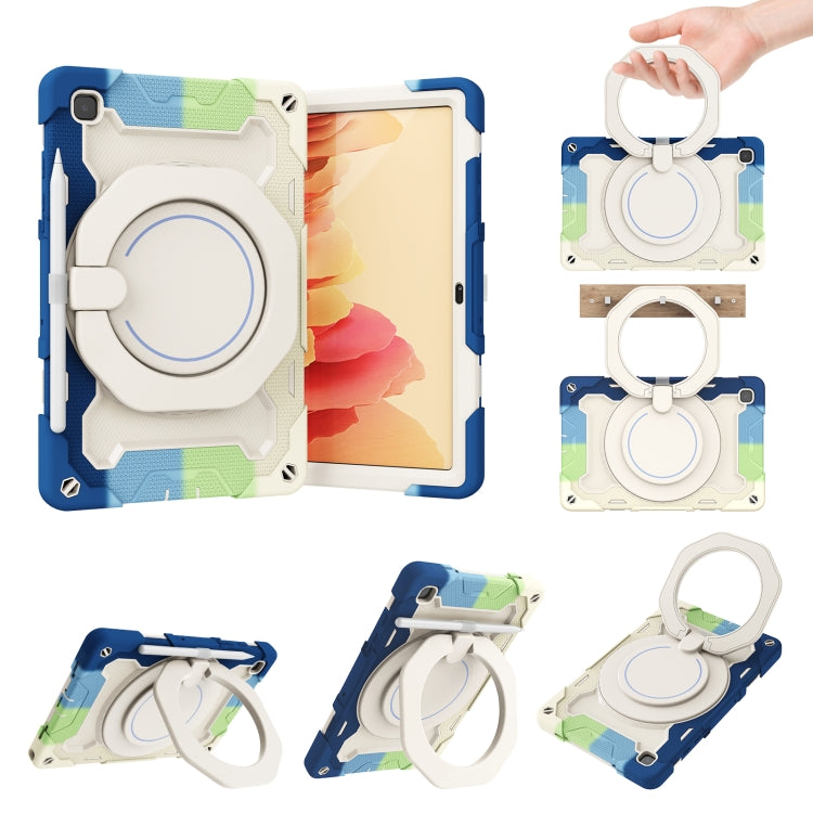 Armor Contrast Colour Silicone + custodia per tablet PC, For Samsung Galaxy Tab A7 Lite, For Samsung Galaxy Tab A7 10.4 T505