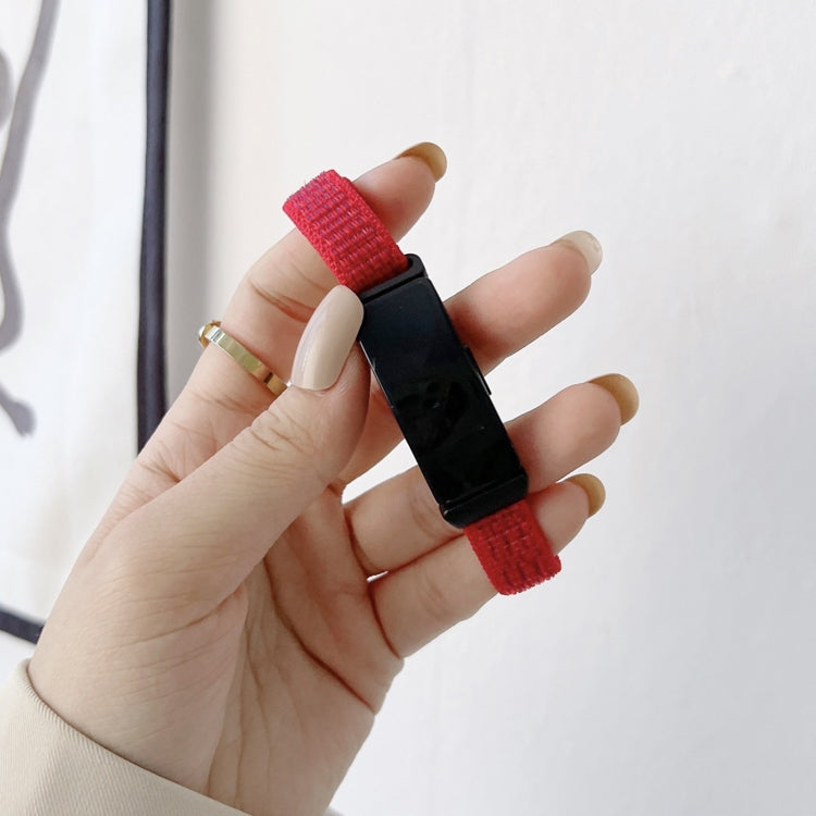 Cinturino in nylon con cinturino ad anello, For Fitbit Inspire 2