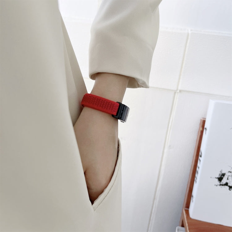 Cinturino in nylon con cinturino ad anello, For Fitbit Inspire 2