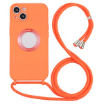Custodia acrilico con cordino per iPhone 13 mini