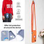 Custodia acrilico con cordino per iPhone 13 mini