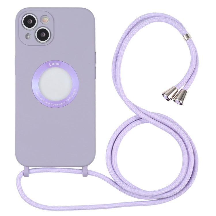 Custodia acrilico con cordino per iPhone 13 mini