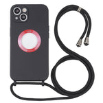 Custodia acrilico con cordino per iPhone 13 mini