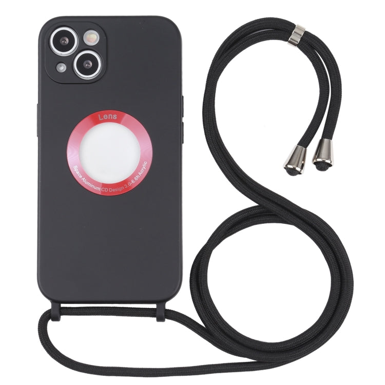 Custodia acrilico con cordino per iPhone 13 mini