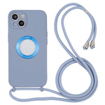 Custodia acrilico con cordino per iPhone 13 mini