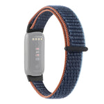 Cinturino in nylon con cinturino ad anello, For Fitbit Luxe