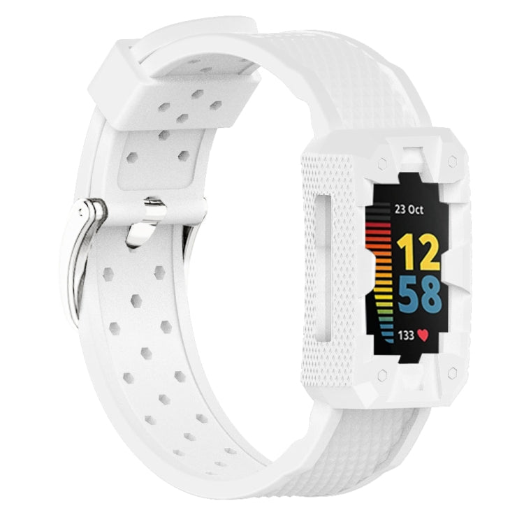 Cinturino integrato in silicone, For Fitbit Charge 5