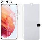 25 PCS Full Screen Protector Pellicola idrogel antideflagrante, For Samsung Galaxy S22 Ultra 5G (25pcs), For Samsung Galaxy S22+ 5G (25pcs), For Samsung Galaxy S22 5G (25pcs)