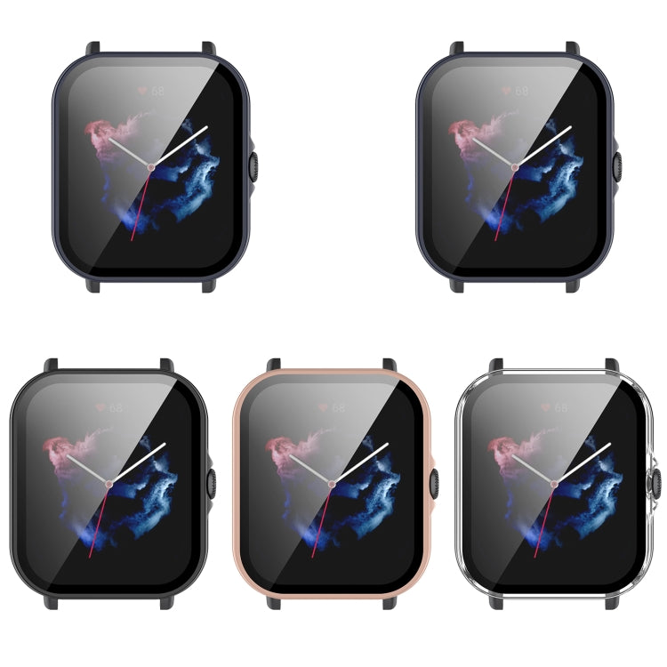 PC + custodia protettiva per orologio in vetro temperato, For Amazfit GTS 3