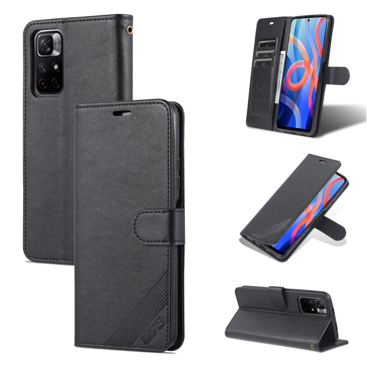 Custodia portafoglio in pelle per Xiaomi Redmi Note 11