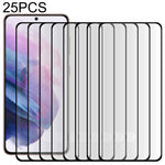 Pellicola in vetro temperato a schermo intero con bordo curvo 3D, For Samsung Galaxy S22 Ultra 5G (25pcs), For Samsung Galaxy S22+ 5G (25pcs), For Samsung Galaxy S22 5G (25pcs)