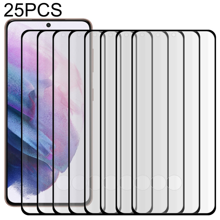 Pellicola in vetro temperato a schermo intero con bordo curvo 3D, For Samsung Galaxy S22 Ultra 5G (25pcs), For Samsung Galaxy S22+ 5G (25pcs), For Samsung Galaxy S22 5G (25pcs)