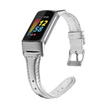 Per cinturino in pelle Fitbit Charge 5 FC5-18, S, L