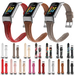 Per cinturino in pelle Fitbit Charge 5 FC5-18, S, L