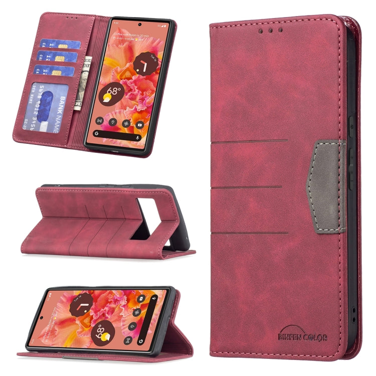 Custodia portafoglio in pelle con chiusura magnetica