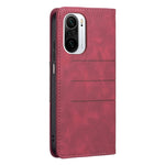 Custodia in pelle con giunzione magnetica per Xiaomi Poco X3