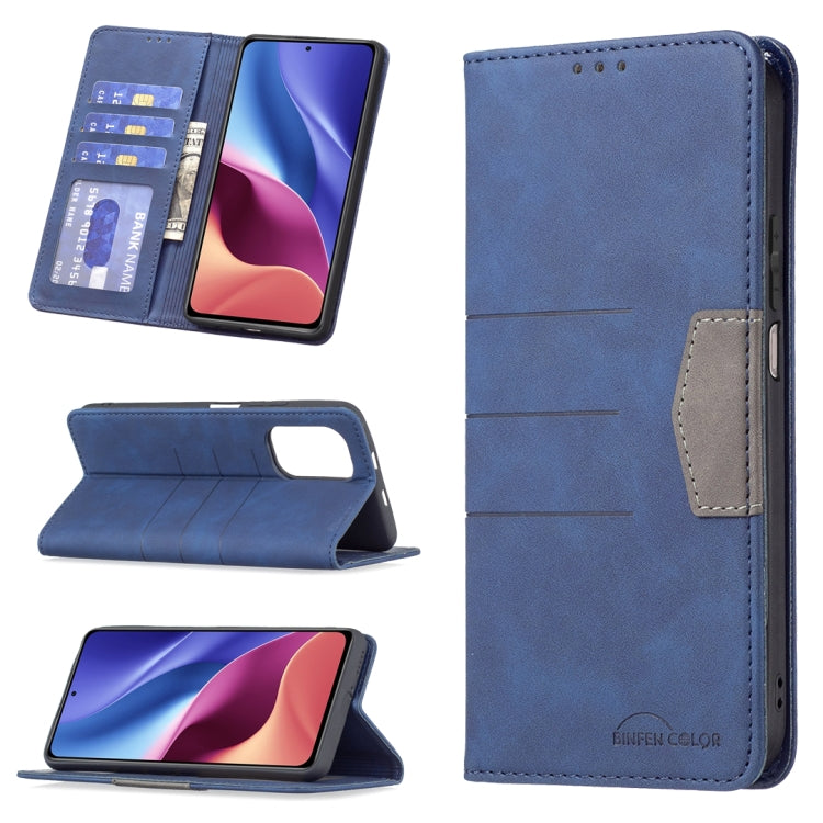 Custodia in pelle con giunzione magnetica per Xiaomi Poco X3