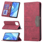 Custodia in pelle con giunzione magnetica per Xiaomi Poco X3