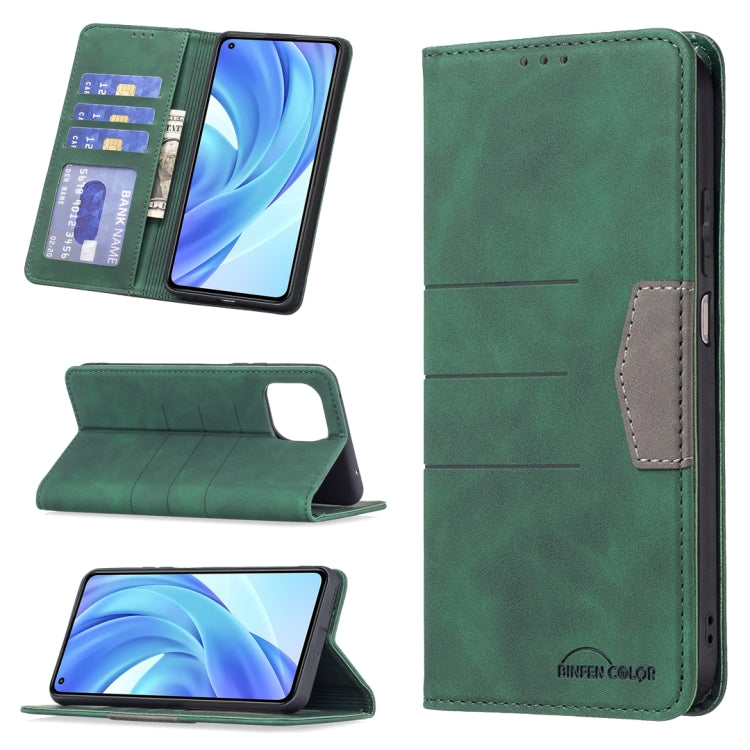 Custodia in pelle con giunzione magnetica per Xiaomi Poco X3