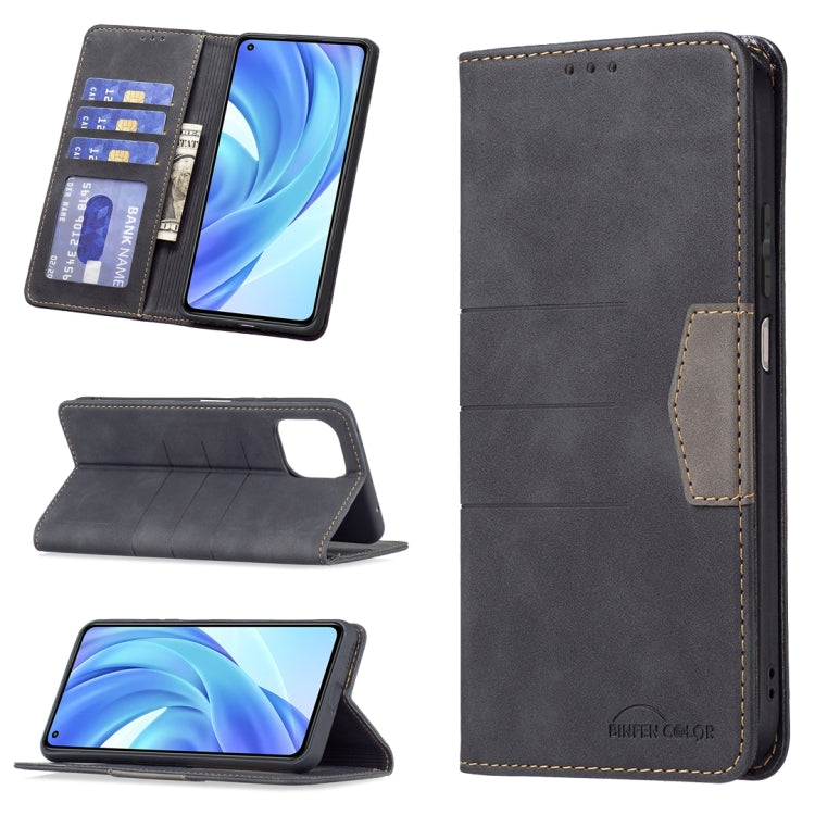 Custodia in pelle con giunzione magnetica per Xiaomi Poco X3