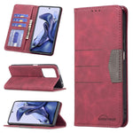 Custodia in pelle con giunzione magnetica per Xiaomi Poco X3