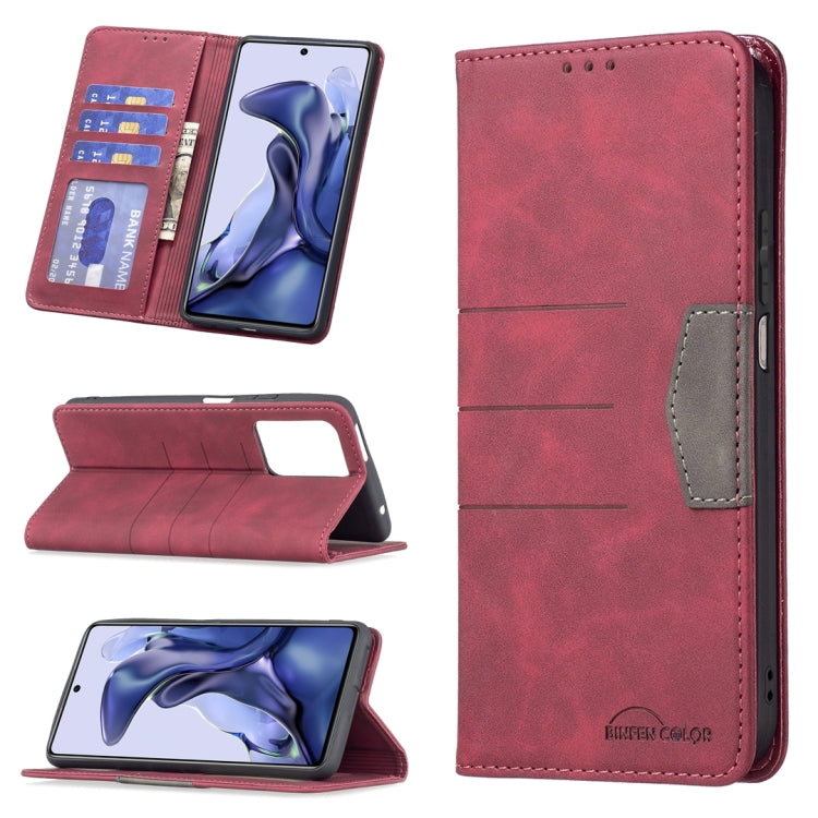 Custodia in pelle con giunzione magnetica per Xiaomi Poco X3
