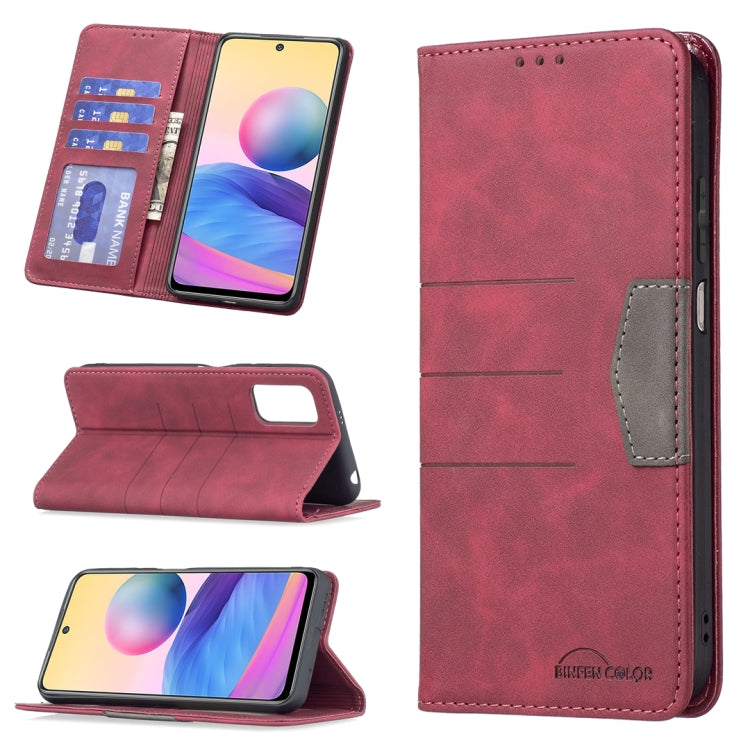Custodia in pelle con giunzione magnetica per Xiaomi Poco X3